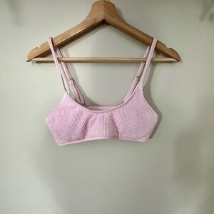 Light Pink Bikini with Soft Fabric and Adjustable Straps